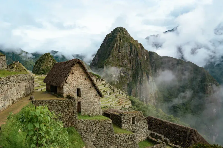Inca Trail 2 Days — first view of Machu Picchu from the Sun Gate