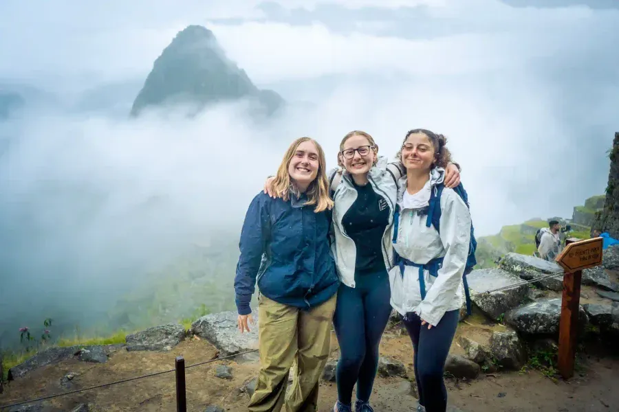 Inca Trail 4 Days — arrival at Machu Picchu