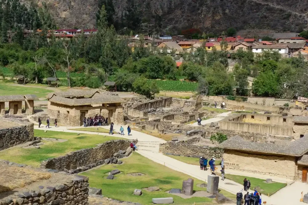 The Inca fortress and terraces of Ollantaytambo