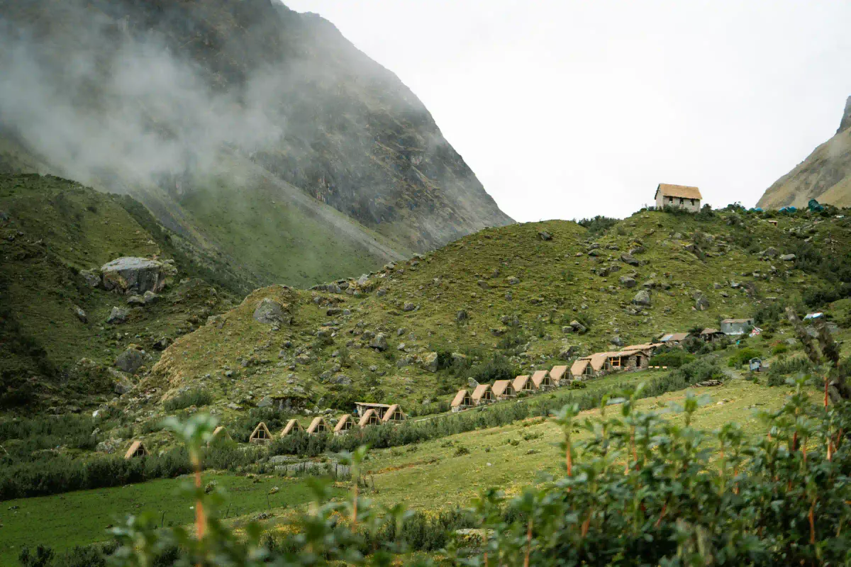 Andean trail scenery on the 3-day Salkantay Trek to Machu Picchu